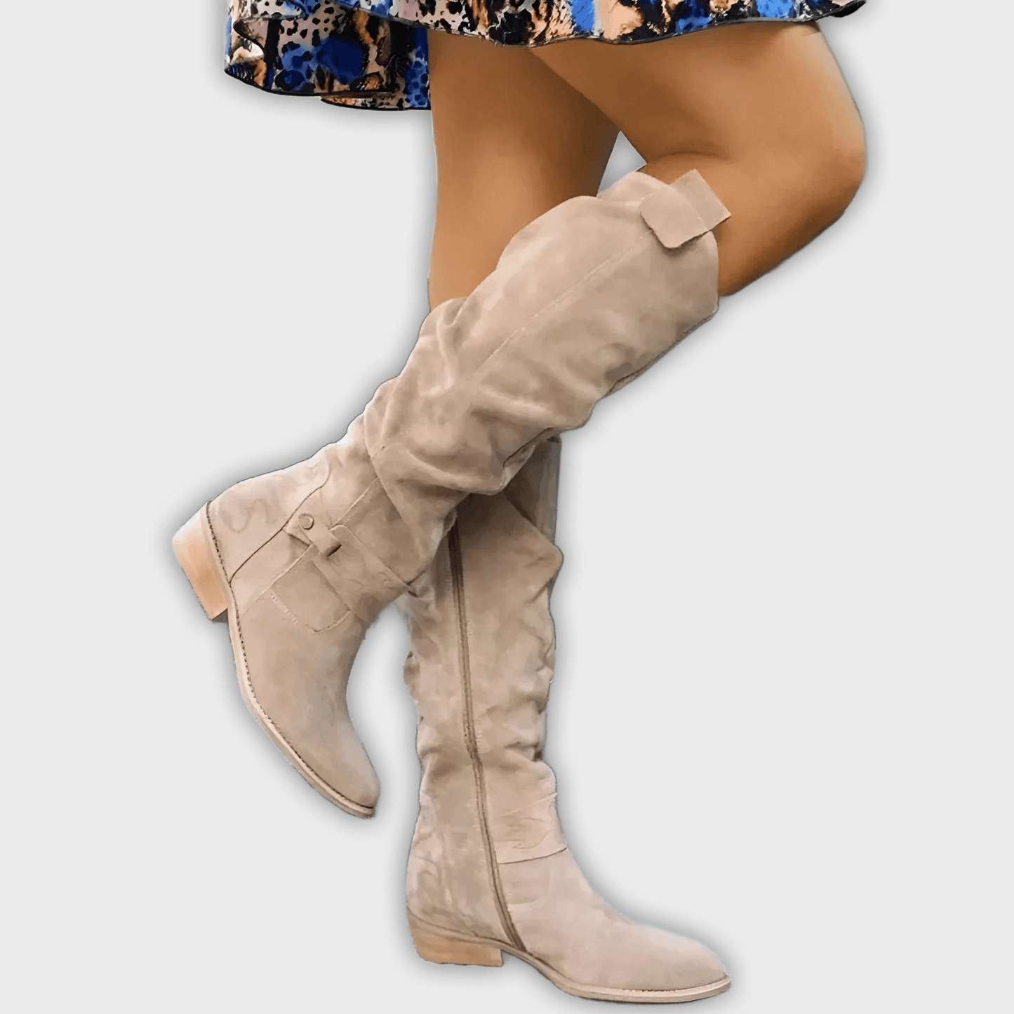 Reverie - Stylish Suede Knee Boots