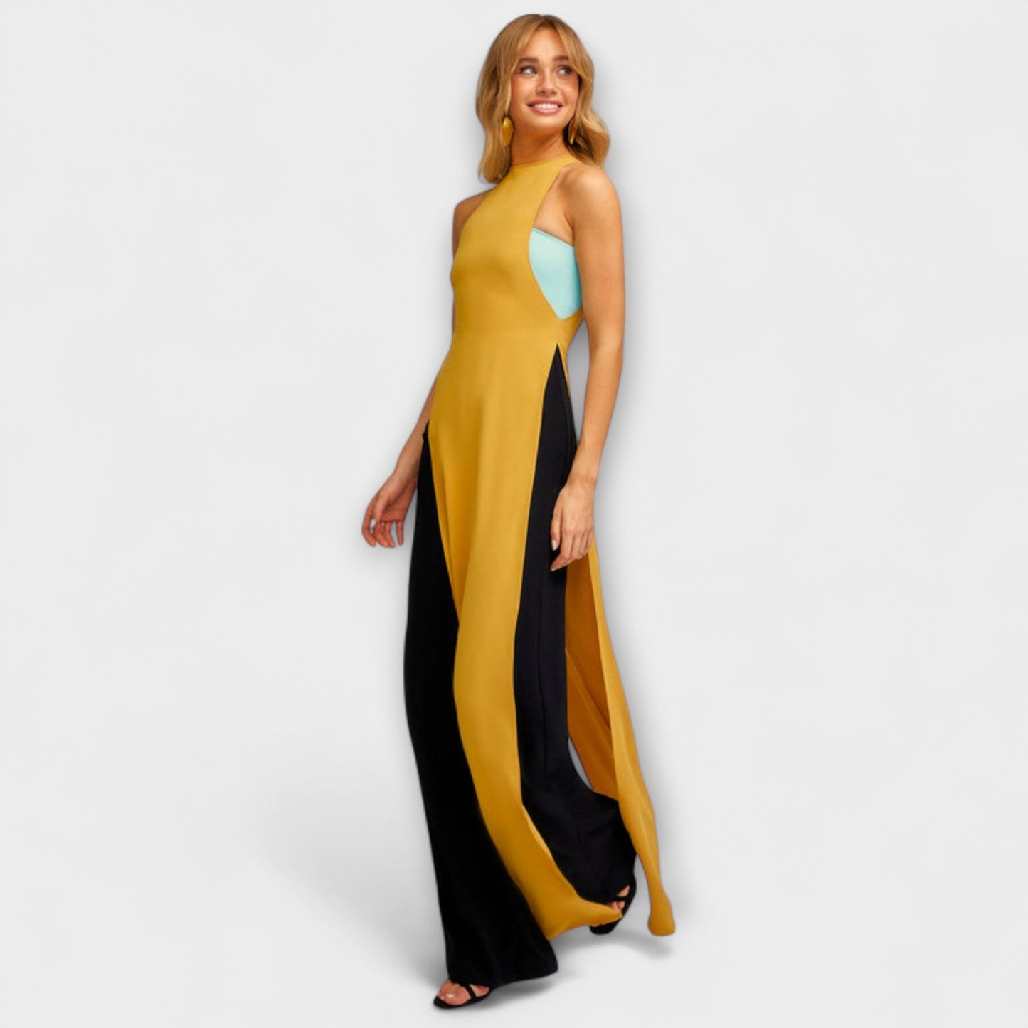 Kimberly - Dark Teal Jumpsuit