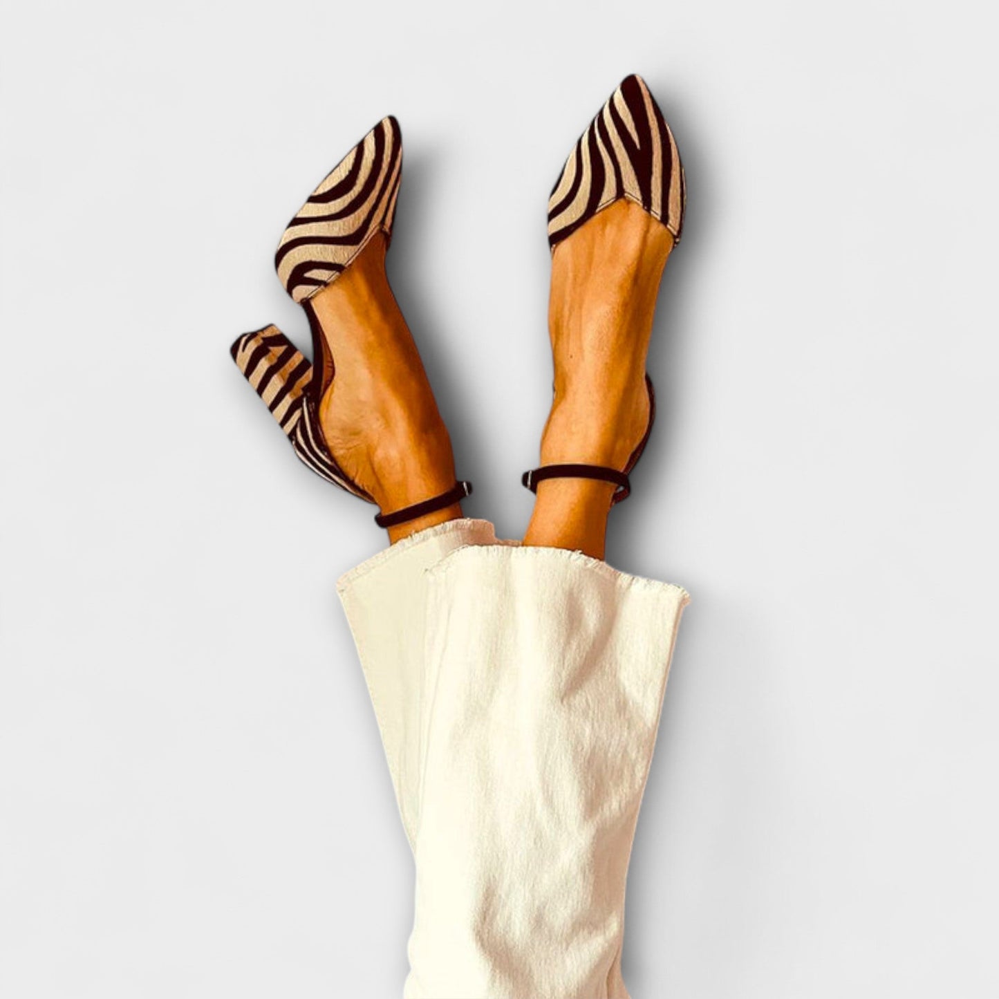 Zebrina – Bold Zebra Print Heels