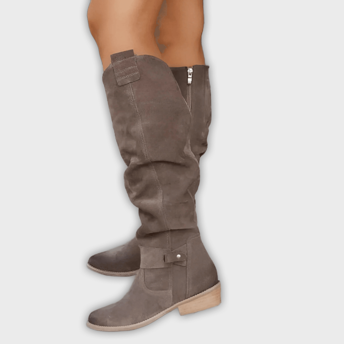 Reverie - Stylish Suede Knee Boots