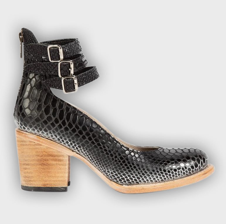 Ever - Women’s Round Toe Chunky Heels | Stylish Comfort for Every Occasion