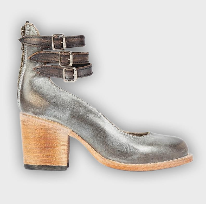 Ever - Women’s Round Toe Chunky Heels | Stylish Comfort for Every Occasion