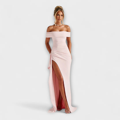 Gretchen - Sculpted Saint Maxi Dress