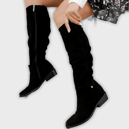 Reverie - Stylish Suede Knee Boots