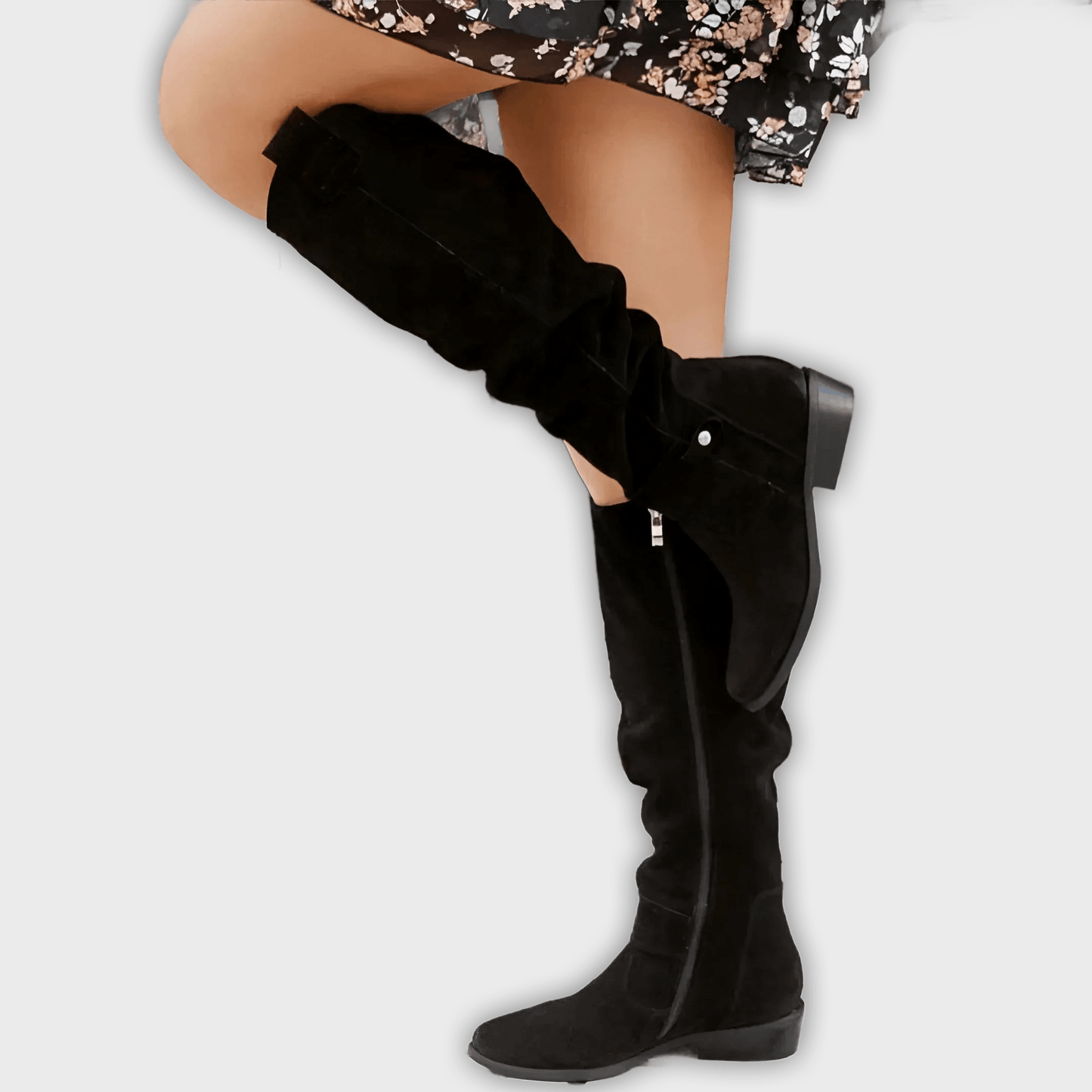 Reverie - Stylish Suede Knee Boots