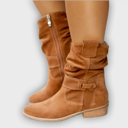 Reverie - Stylish Suede Knee Boots