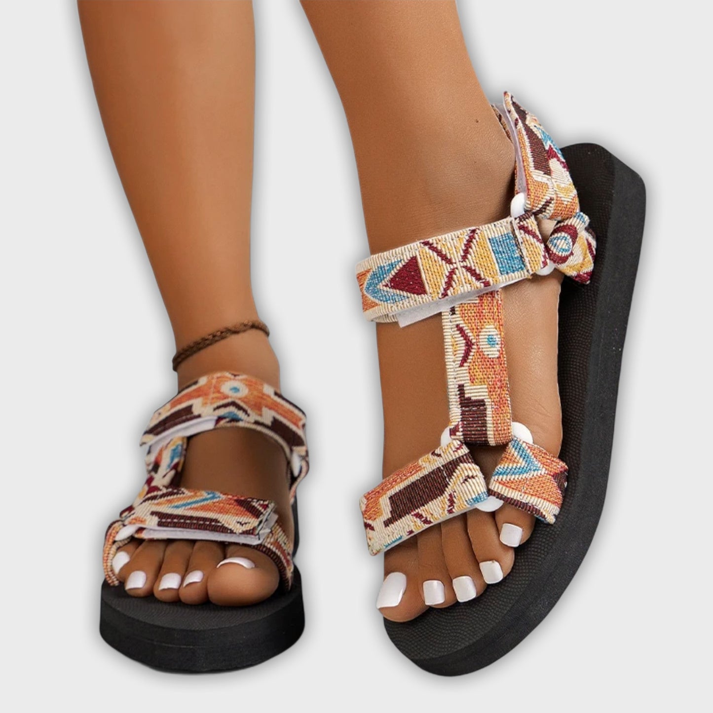 Hemp Rope Summer Flat Sandals for Women