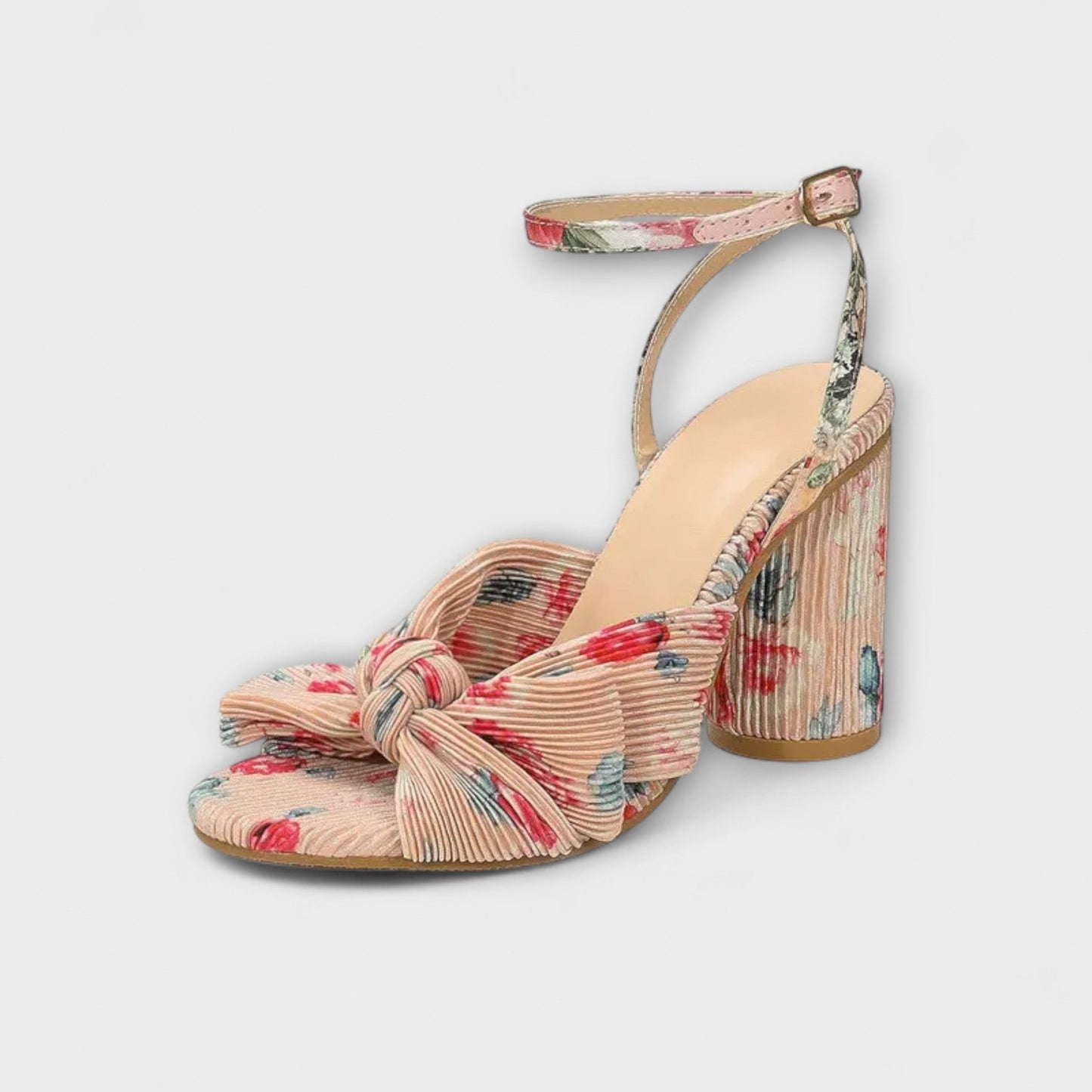 Fee - Sandals with a Thick Bow