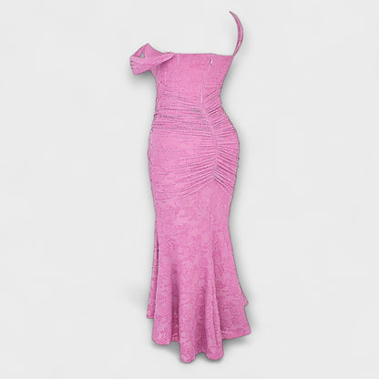Renske - Elegant Long Dress with Refined Corset
